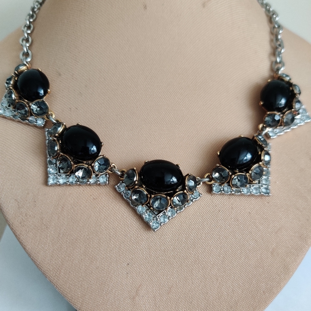 Stella & Dot Statement Art Deco Necklace
